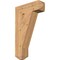 Ekena Millwork Traditional Craftsman Smooth Bracket, Western Red Cedar, 5 1/2"W x 20"D x 32"H BKT06X20X32TRA04SWR - alternate 1